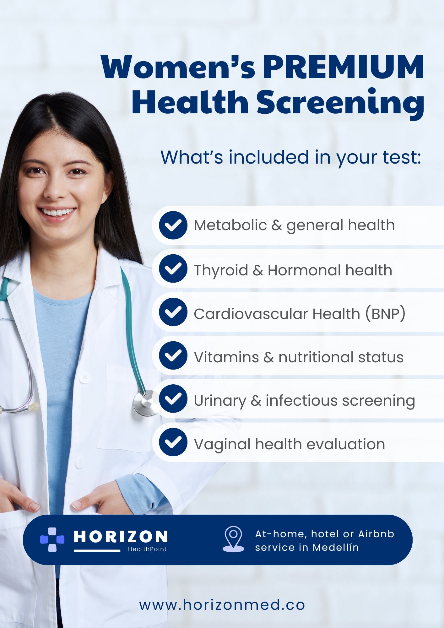 women’s premium health screening women’s premium health screening