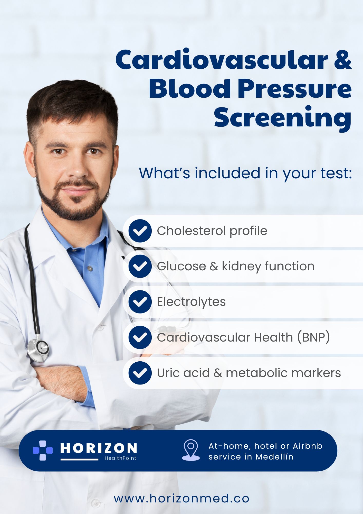 cardiovascular & blood pressure screening cardiovascular & blood pressure screening